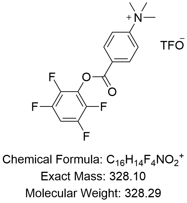 trimethyl-[4-(2,3,5,6-tetrafluorophenoxy)carbonylphenyl]azanium