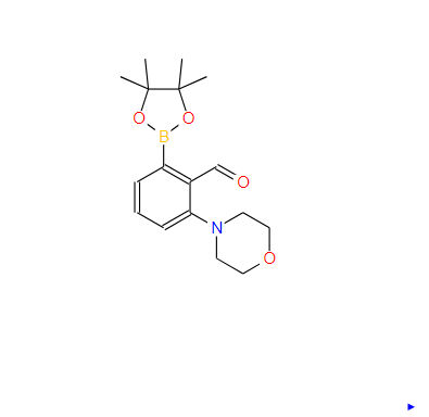 2121512-13-6；2-吗啉-6-(4,4,5,5-四甲基-1,3,2-二氧硼杂环戊烷-2-基)苯甲醛