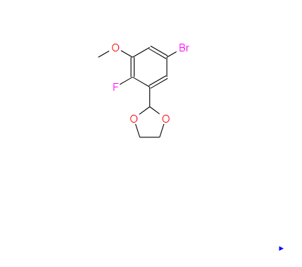 2586126-45-4；2-（5-溴-2-氟-3-甲氧基苯基）-1,3-二氧戊环
