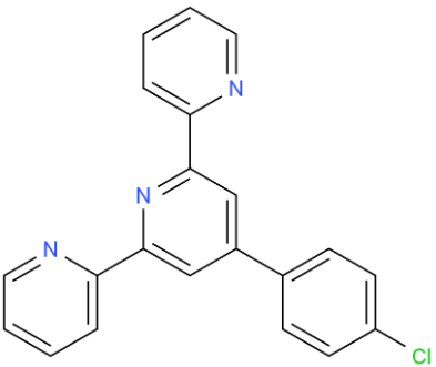 4′-(4-氯苯基)-2, 2′:6′, 2″-三联吡啶 89972-75-8