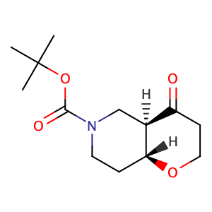 (Trans)-tert-butyl 4-oxohexahydro-2H-pyrano[3,2-c]pyridine-6(7H)-carboxylate