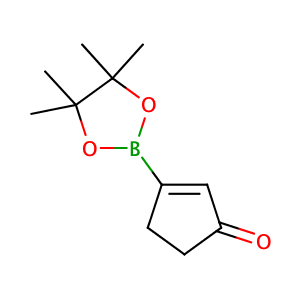 3-(4,4,5,5-四甲基-1,3,2-二氧杂环戊硼烷-2-基)环戊-2-烯-1-酮