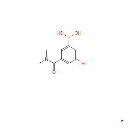 2121513-19-5； 5-溴-3-（N，N-二甲基氨基羰基）苯基硼酸