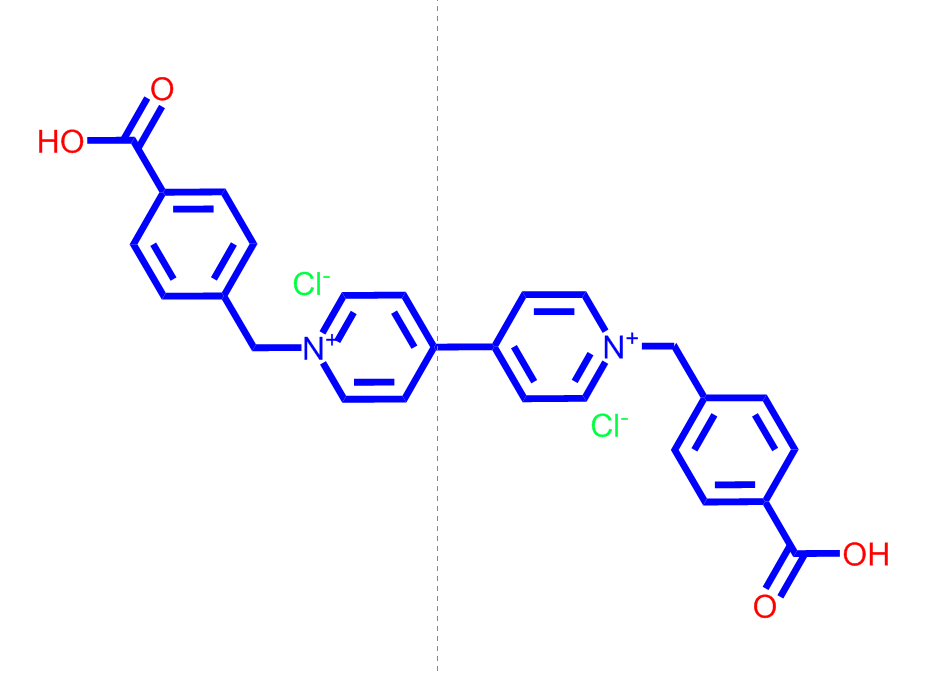 N,N'-二(4-羧基苯甲基)-4,4'-联吡啶鎓二盐酸盐