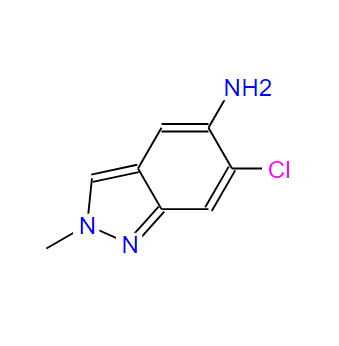 1893125-36-4；6-氯-2-甲基-2H-吲唑-5-胺