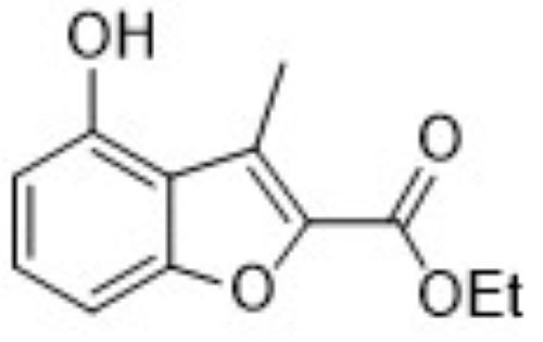 乙基-4-羟基-3-甲基苯并呋喃-2-羧酸酯