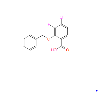 2586126-44-3；2-（苄氧基）-4-氯-3-氟苯甲酸