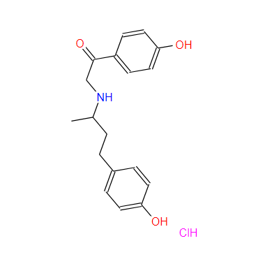 52446-58-9；2-（4-（4-羟基苯基）丁-2-基氨基）-1-（4-羟基苯）乙酮盐酸盐