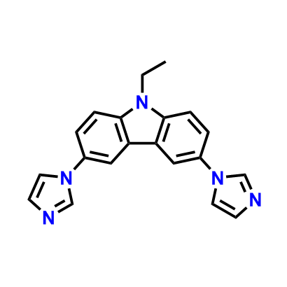 9-乙基-3,6-二（1H-咪唑-1-基）-9H-咔唑