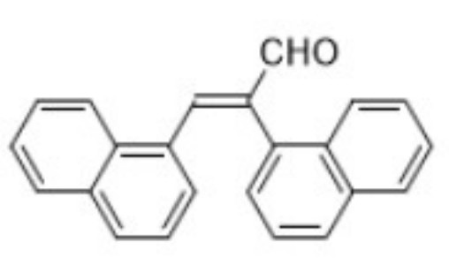 (E)-2,3-二(1-萘基)丙烯醛