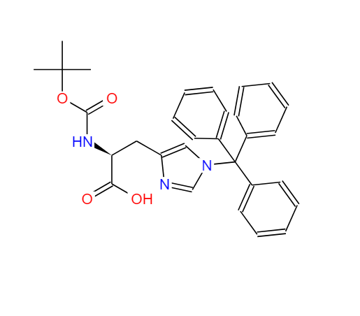 N-Boc-N'-三苯甲基-L-组氨酸 32926-43-5