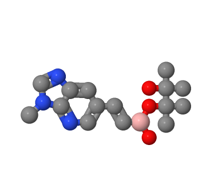 (E)-[2-[3-甲基-3H-咪唑并[4,5-B]吡啶-6-基]乙烯基]硼酸频哪醇酯