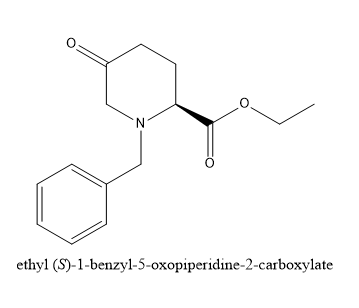 ethyl(S)-1-benzyl-5-oxopiperidine-2-carboxylate