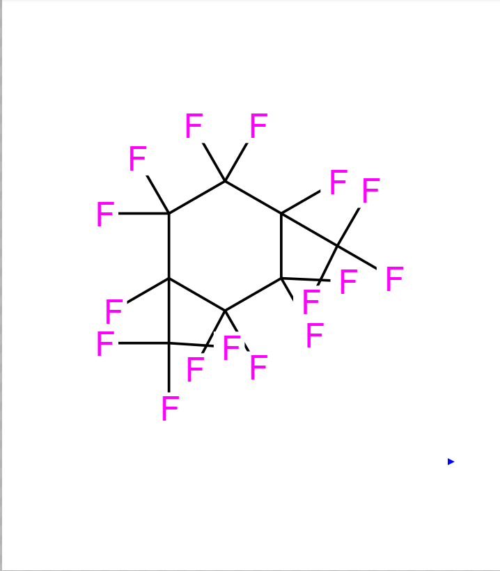 1,1,2,2,3,4,4,5,5,6-十氟代-3,6-双(三氟代甲基)环己烷