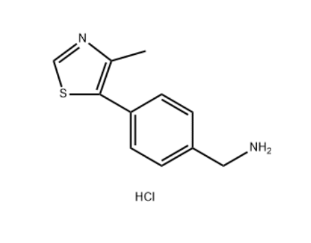 (4-(4-甲基噻唑-5-基)苯基)甲胺盐酸盐