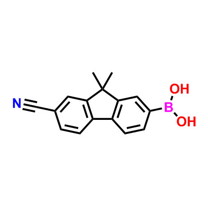 (7-氰基-9,9-二甲基-9H-芴-2-基)硼酸