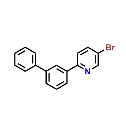 2-（[1,1'-联苯]-3-基）-5-溴吡啶