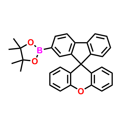 2-硼酸频哪醇酯螺[9H-芴-9,9′-[9H]氧杂蒽