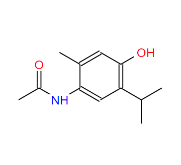 3383-30-0；N-[4-羟基 -2-甲基-5-(1-甲基乙基)苯基]乙酰胺