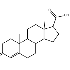 3-氧代-雄甾-4-烯-17beta-羧酸