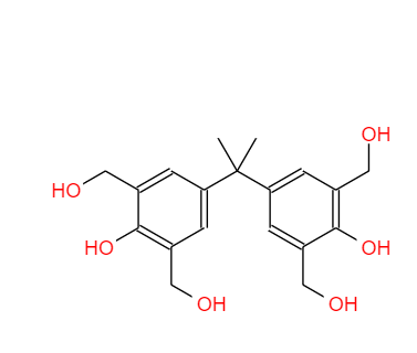 (丙烷-2,2-二基双(2-羟基苯-5,3,1-三基))四甲醇