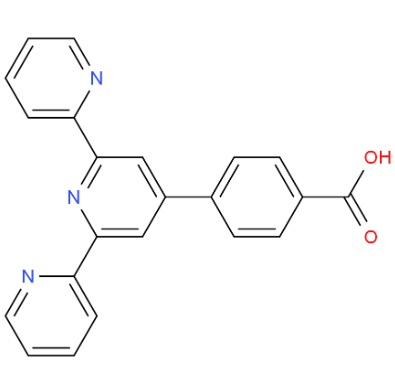 4'-(4-羧基)-2,2':6',2''-三联吡啶  [2,2':6',2"-terpyridine]-4'-yl-benzoicacid  158014-74-5   克级供货，可按需分装