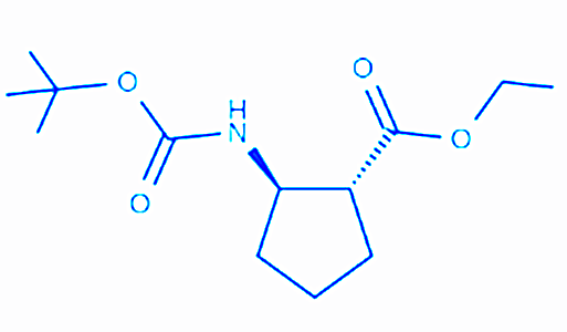 反式-2-((叔丁氧羰基)氨基)环戊烷羧酸乙酯