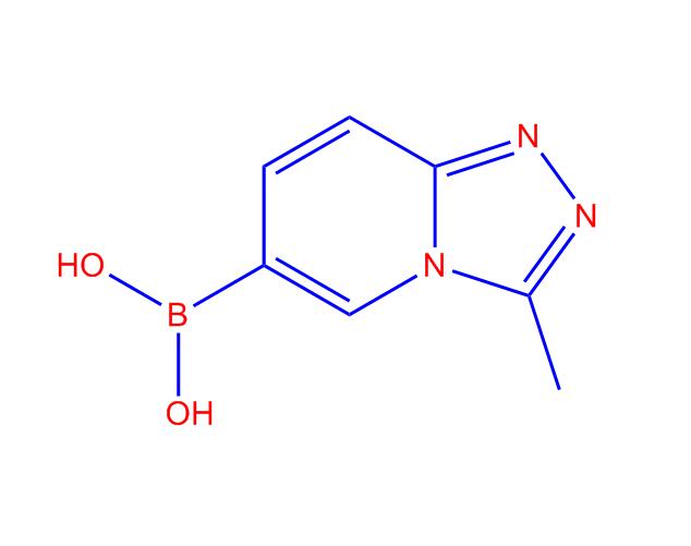 3-甲基-[1,2,4]三唑并[4,3-a]吡啶-6-基-6-硼酸1231934-39-6