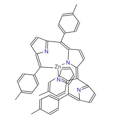 19414-67-6；5,10,15,20-四(4-甲基苯基)-21H,23H-卟吩锌
