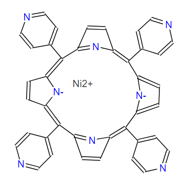 14514-68-2；5,10,15,20-四(4-吡啶基)-21H,23H-卟吩镍