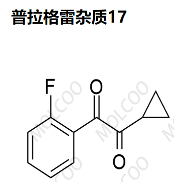 普拉格雷杂质17  1391054-37-7   C11H9FO2 