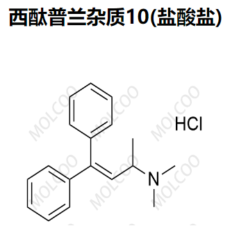 西酞普兰杂质10(盐酸盐)   	C18H21N.HCl 