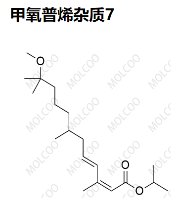 甲氧普烯杂质7       52341-11-4    C19H34O3 