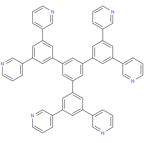 1,3,5-三(3,5-双(3-吡啶基)苯基)苯  1,3,5-Tris(3,5-bis(3-pyridyl)phenyl)benzene  832080-38-3  量大需定制，可按需分装  