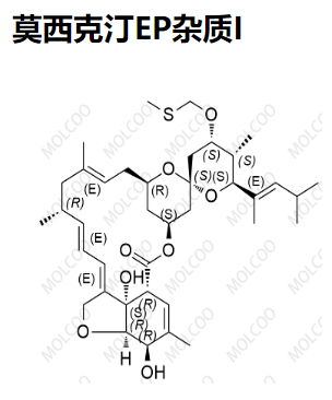 莫西克汀EP杂质I  C38H56O8S 