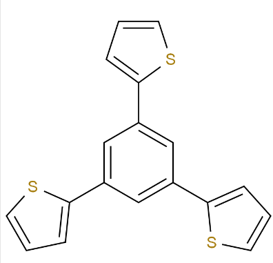 1,3,5-三(2-噻吩)苯  1,3,5-Tri(2-thienyl)benzene  15509-95-2 量大需定制，可按需分装