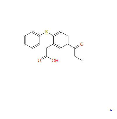 103918-73-6 ；2-苯硫基-5-丙酰基苯基乙酸