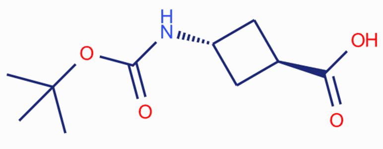 反式-3-(叔丁氧基羰基氨基)环丁烷羧酸