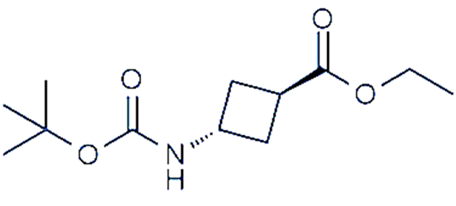 反式-3-((叔丁氧羰基)氨基)环丁烷-1-羧酸乙酯