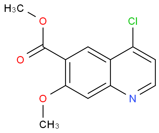 4-氯-7-甲氧基喹啉-6-羧酸甲酯（205448-66-4）
