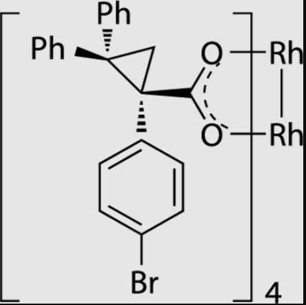 四[(S)-(+)-[(1S)-1-(4-溴苯基)-2,2-二苯基环丙烷羧酸酯]二铑(II)