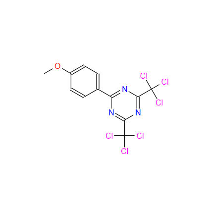 2-(4-甲氧基苯基)-4,6-双(三氯甲基)-S-三嗪