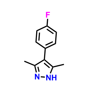 4-（4-氟苯基）-3,5-二甲基-1H-吡唑