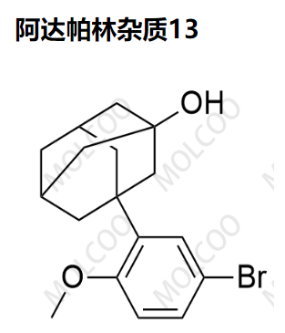 阿达帕林杂质13  C17H21BrO2 