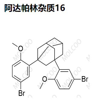 阿达帕林杂质16  932033-56-2  C24H26Br2O2 