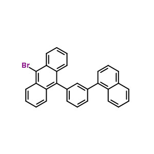 9-溴-10-[3-(1-萘基)苯基]蒽 中间体 1304129-94-9