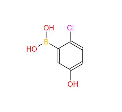2-氯-5-羟基苯基硼酸