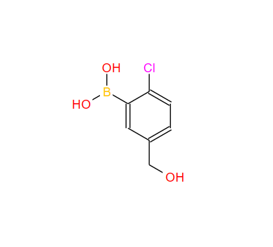 2-氯-5-羟甲基苯硼酸