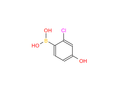 2-氯-4-羟基苯基硼酸