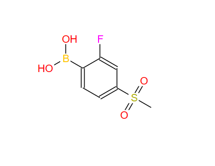 2-氟-4-(甲基磺酰基)苯硼酸